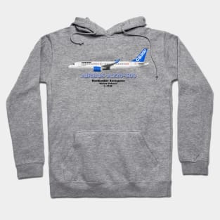 Airbus A220-300 - Bombardier "House Colours" Hoodie
